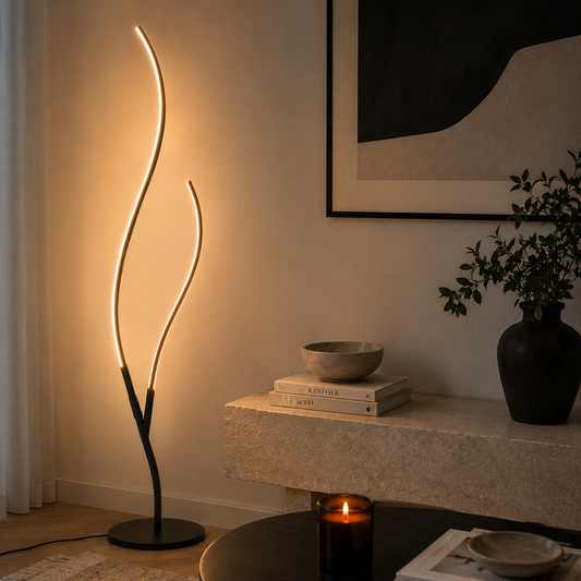 Aurora Glow™ Skulpturale LED-Stehleuchte ⭐⭐⭐⭐    4.4/5 | (376 Bewertungen)