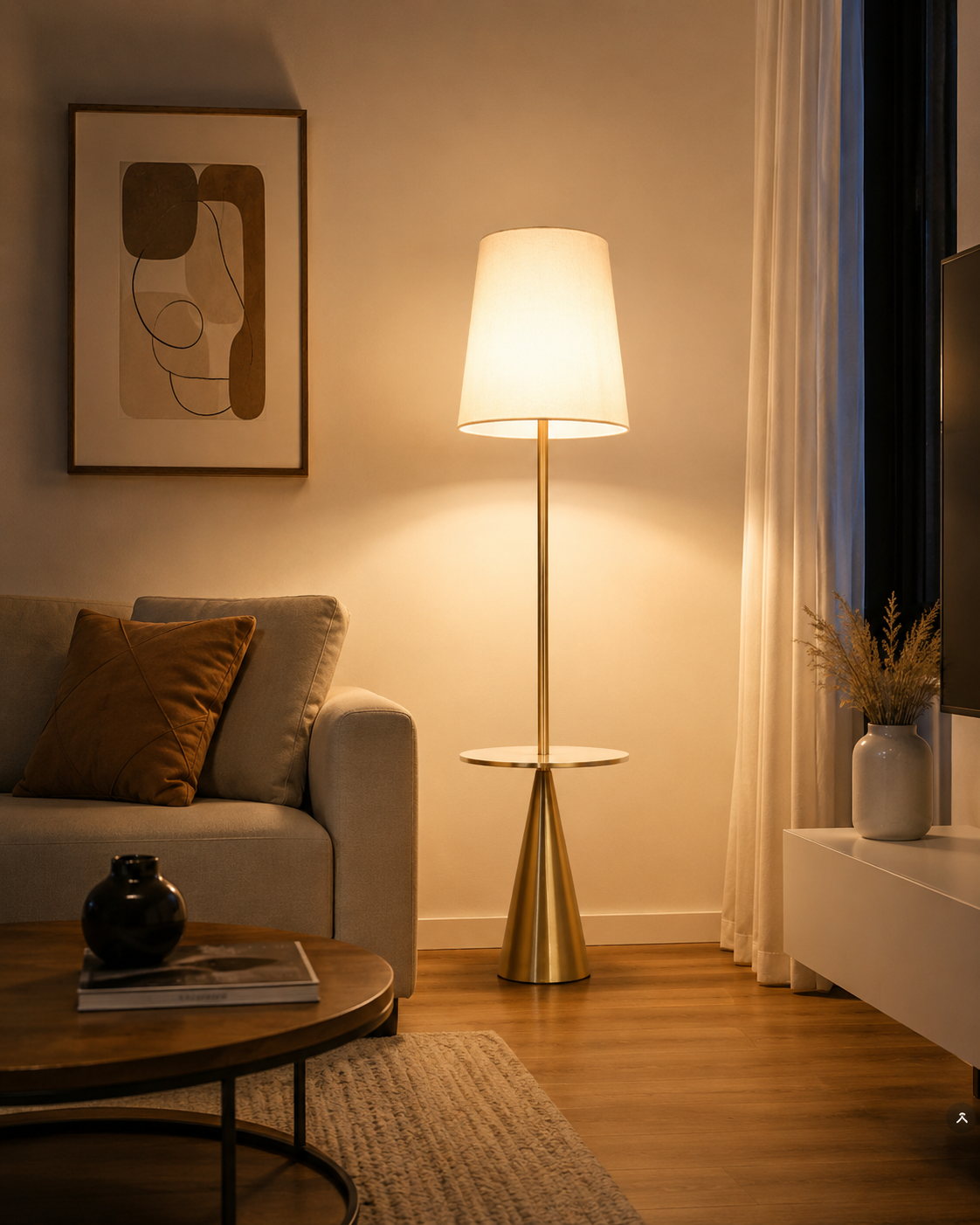 Aurelia Grand™ floor and side table lamp