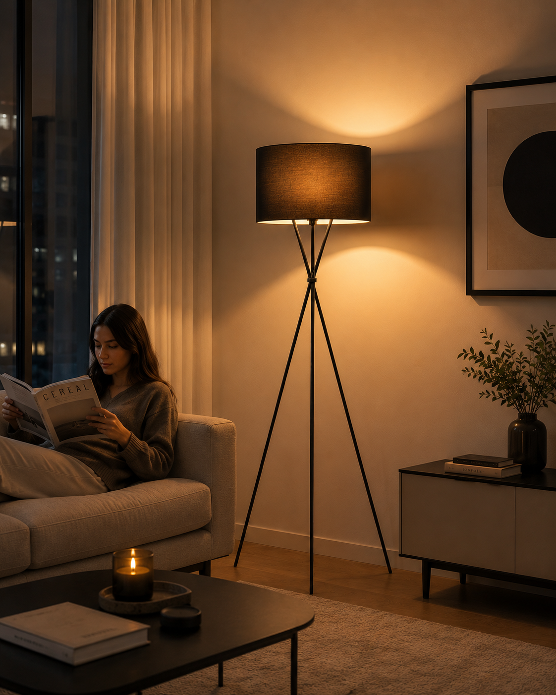 Noir Haven™ Floor Lamp ⭐⭐⭐⭐ 4,4/5 | (182 Reviews)